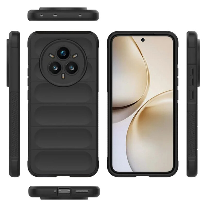 Husa Realme 14 Pro+ Techsuit Magic Shield, negru