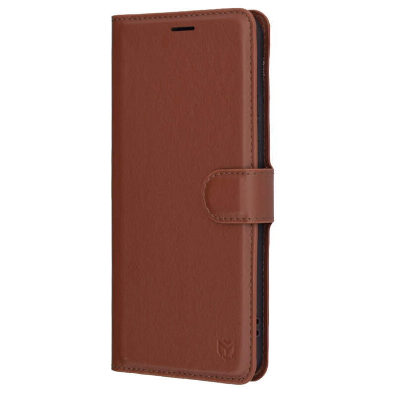 Husa Oppo Reno13 Pro Techsuit Leather Folio, maro