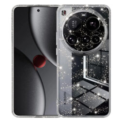 Husa sclipici Xiaomi 15 Ultra Techsuit SparkleSkin, transparenta