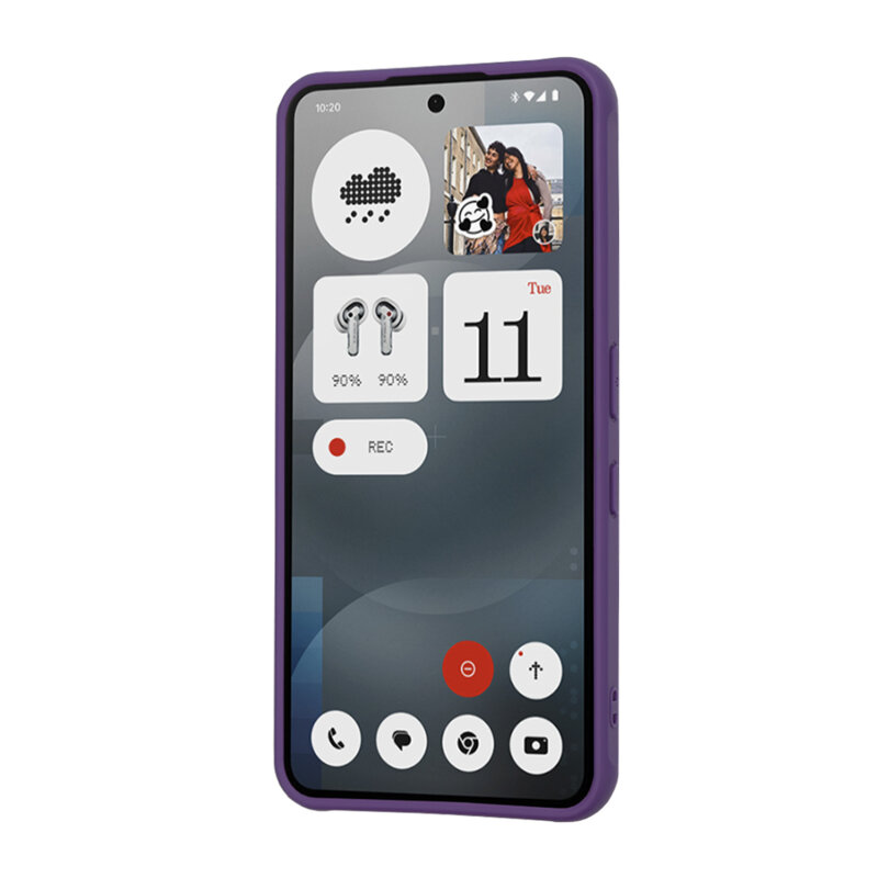 Husa Nothing Phone (3a) Techsuit HaloFrost MagSafe Series, deschis