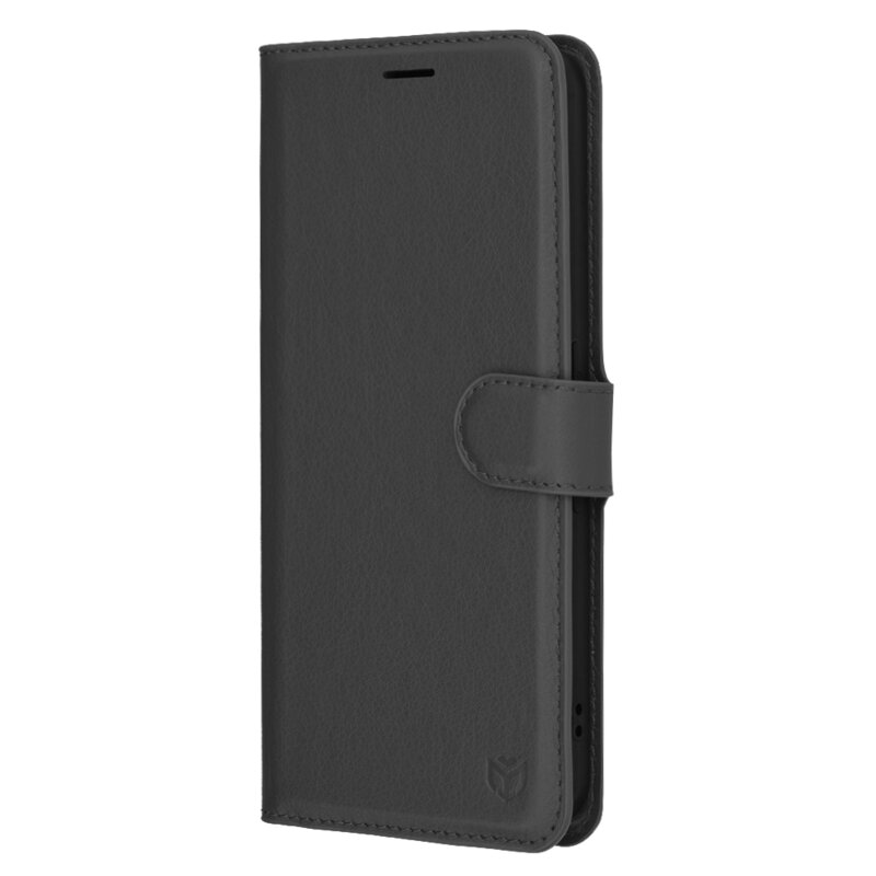 Husa Nothing Phone (3a) Techsuit Leather Folio, negru