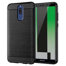 Husa Huawei Mate 10 Lite Techsuit Carbon Silicone, negru