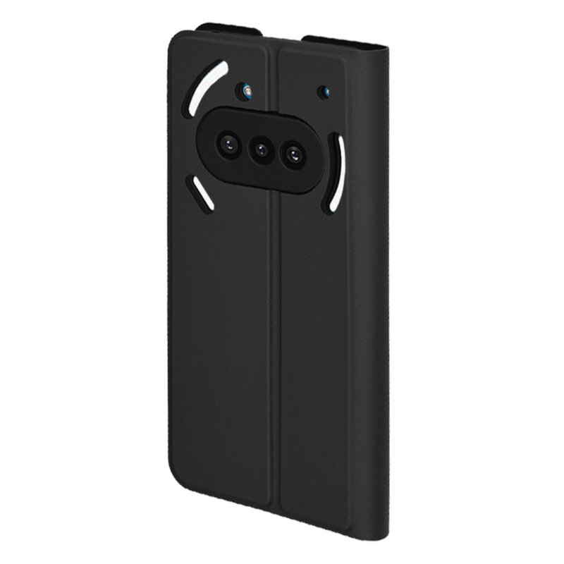 Husa Nothing Phone (3a) Techsuit Magskin Book, negru