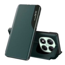 Husa Xiaomi Poco X7 Eco Leather View flip tip carte, verde