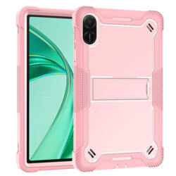 [Pachet 360°] Husa + folie sticla Honor Pad X8a Techsuit Rugged TabShell, roz