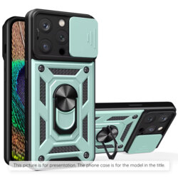 Husa Motorola Edge 60 Fusion protectie camera Techsuit CamShield Series, verde