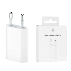 Incarcator original Apple A2118, USB, 5W, MGN13ZM/A, alb, blister