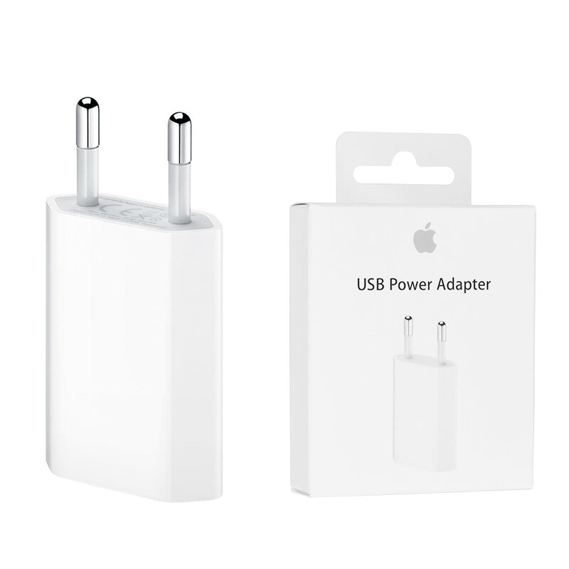 Incarcator original Apple A2118, USB, 5W, MGN13ZM/A, alb, blister