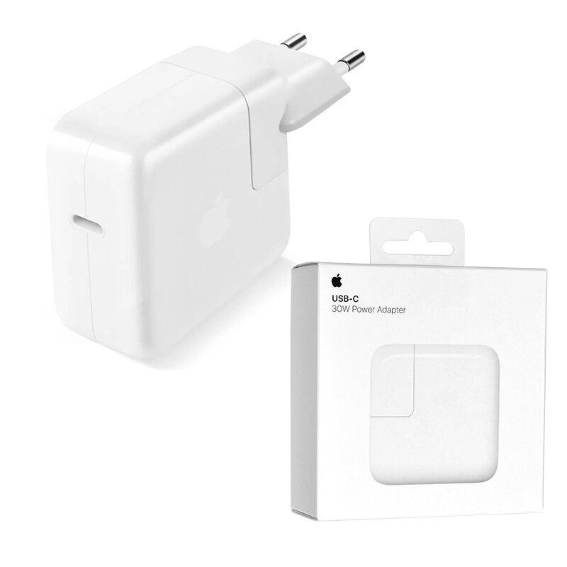 Incarcator original Apple USB-C Fast Charging 30W, MY1W2ZM/A, blister