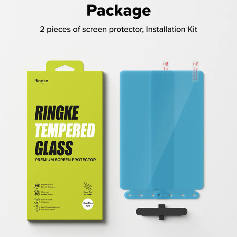 Folie sticla OnePlus 13R Ringke Tempered Glass, transparenta