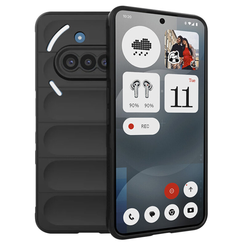 Husa Nothing Phone (3a) Techsuit Magic Shield, negru