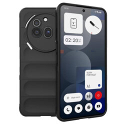 Husa Nothing Phone (3a) Pro Techsuit Magic Shield, negru
