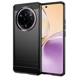 Husa Realme 14 Pro Techsuit Carbon Silicone, negru