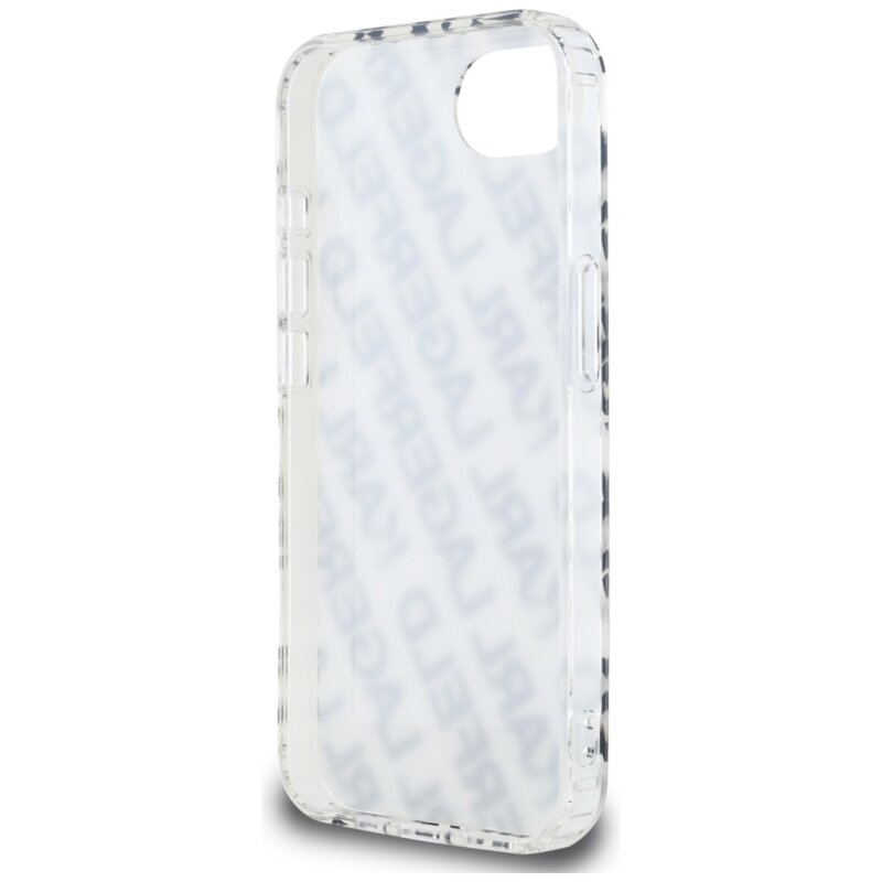 Husa iPhone 16e Karl Lagerfeld IML Luxury, Gold Fullover Logo, KLHCPSE4HKFOEMD