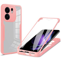 Husa 360° Oppo Reno13 F 4G Techsuit ColorVerse, roz