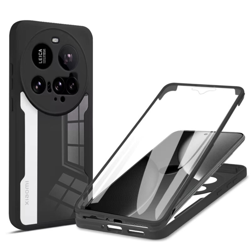 Husa 360° Xiaomi 15 Ultra Techsuit ColorVerse, negru