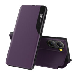 Husa Xiaomi Poco X7 Pro Eco Leather View flip tip carte, mov