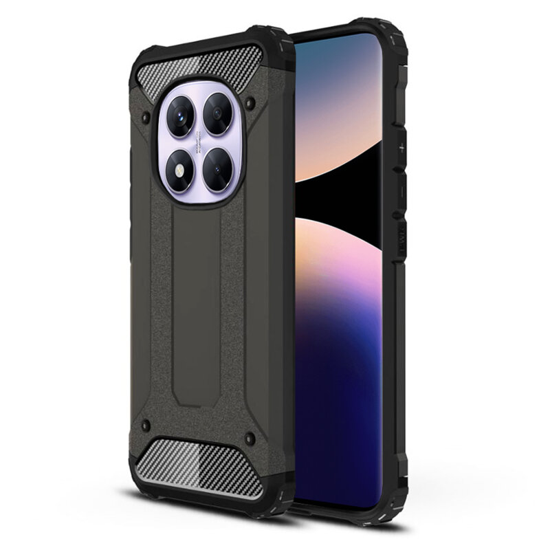 Husa Xiaomi Redmi Note 14 Pro 5G Techsuit Hybrid Armor, negru