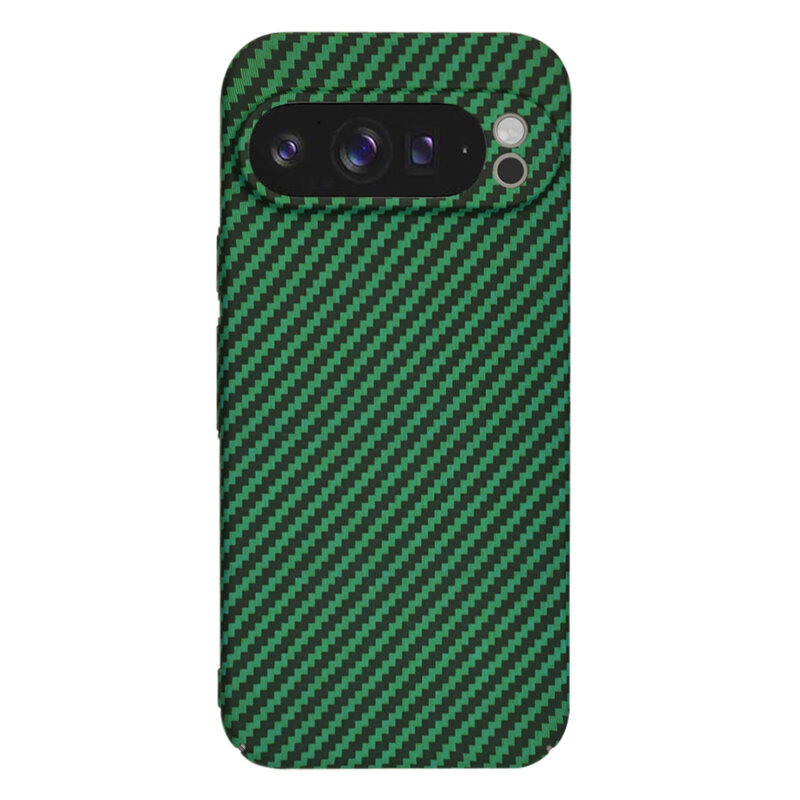 Husa Google Pixel 9 Pro XL Techsuit Carbonite FiberShell, verde