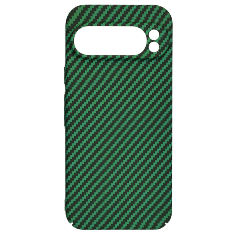 Husa Google Pixel 9 Pro XL Techsuit Carbonite FiberShell, verde