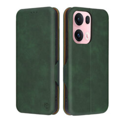 Husa 360° Oppo Reno13 Pro Techsuit Safe Wallet Plus, verde