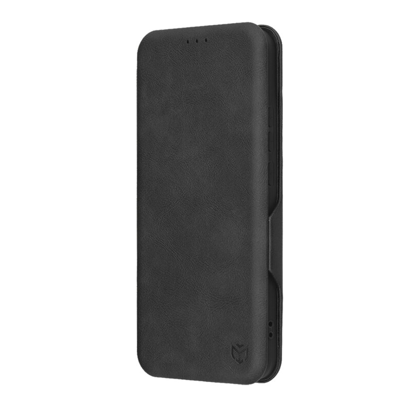 Husa 360° Oppo Reno13 Pro Techsuit Safe Wallet Plus, negru