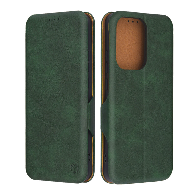 Husa 360° Oppo Reno13 Techsuit Safe Wallet Plus, verde