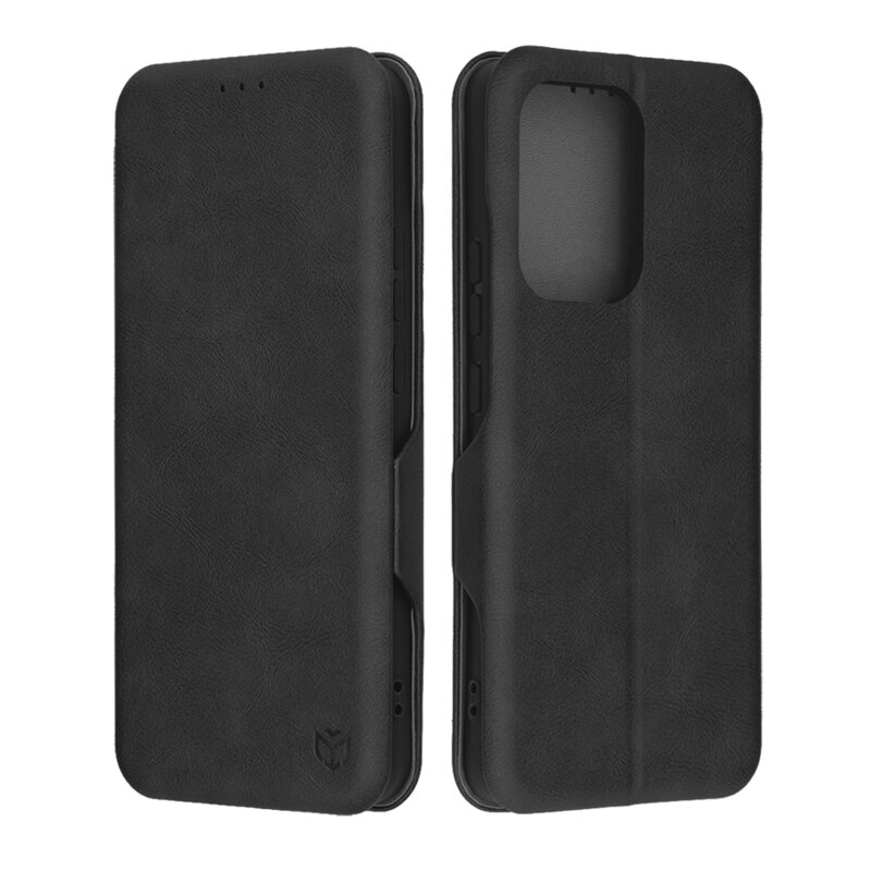 Husa 360° Oppo Reno13 F 5G Techsuit Safe Wallet Plus, negru