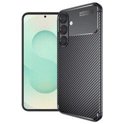 Husa Samsung Galaxy S25 Plus Techsuit CarbonFiber, negru