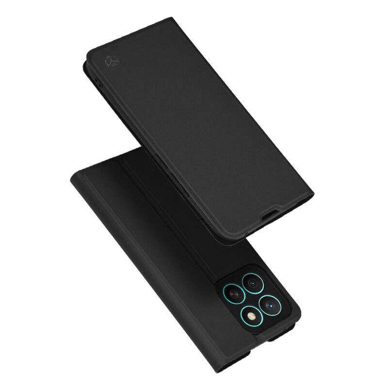 Husa Honor X8c Techsuit Magskin Book, negru