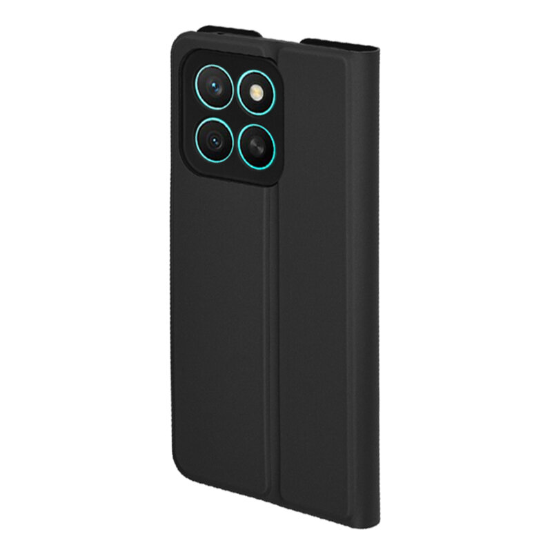 Husa Honor X8c Techsuit Magskin Book, negru