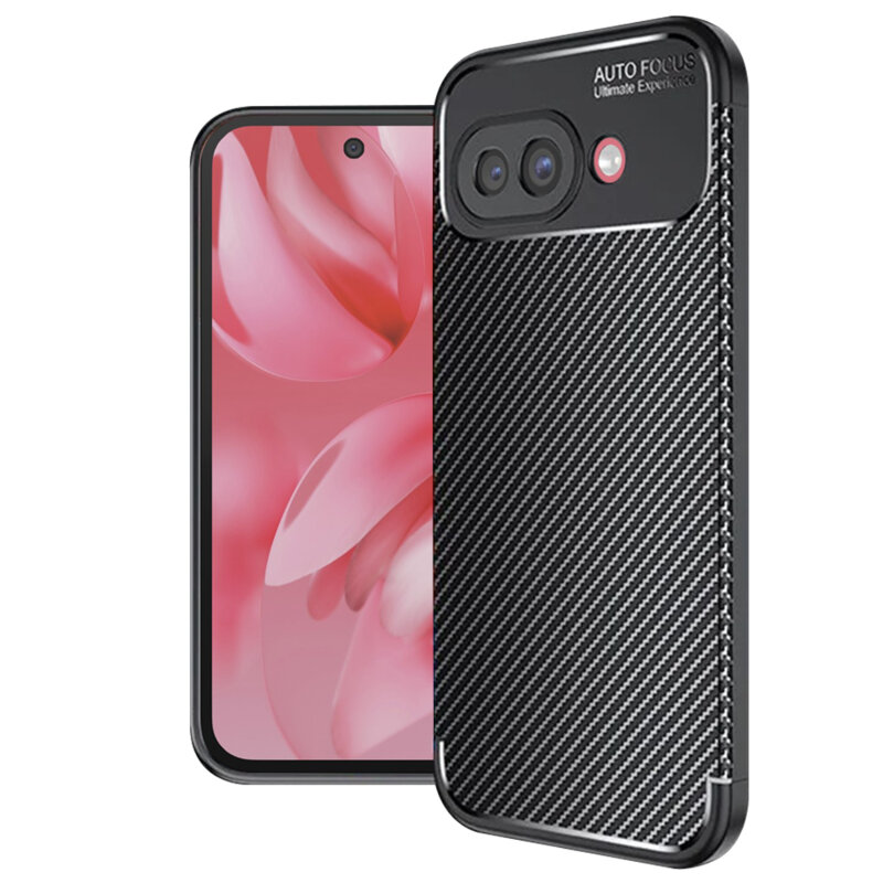 Husa Google Pixel 9a Techsuit CarbonFiber, negru