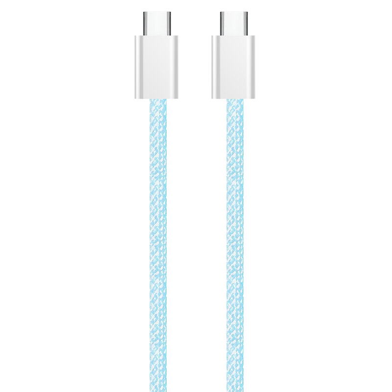 Cablu de incarcare MacBook Pro 60W Fast Charge ColorWay, 1m, bleu