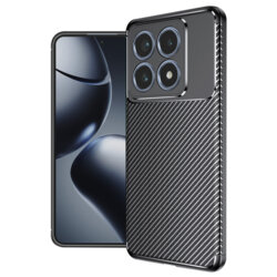 Husa Xiaomi 14T Pro Techsuit CarbonFiber, negru