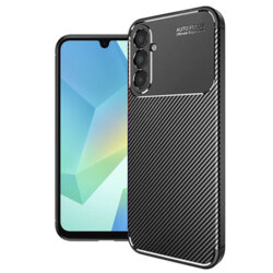 Husa Samsung Galaxy A16 Techsuit CarbonFiber, negru