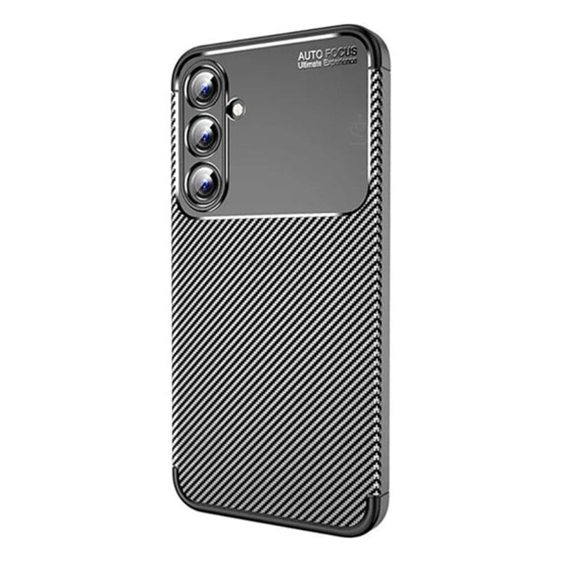 Husa Samsung Galaxy A16 5G Techsuit CarbonFiber, negru