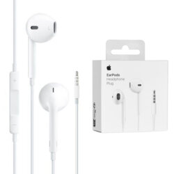 Casti Apple A1472 originale cu fir, microfon si mufa Jack 3.5mm, blister