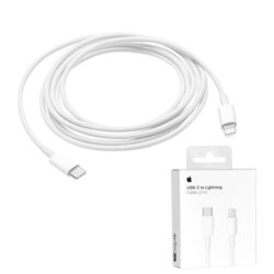 Cablu de date USB-C la Lightning Apple A2441, MQGH2ZM/A original, 2m, blister