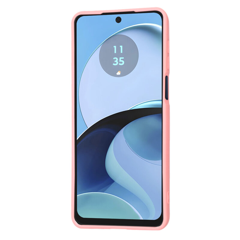 Husa silicon Motorola Moto G14 Techsuit SoftFlex, roz