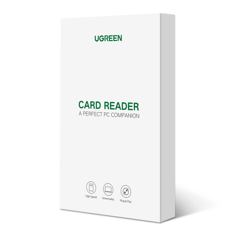 Adaptor USB, card reader SD/MicroSD 5Gbps Ugreen, negru, 20250