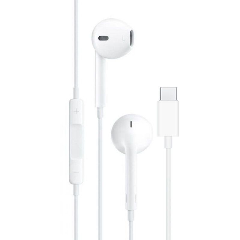 Casti originale Apple A3046 cu fir, microfon, Type-C, MYQY3ZM/A, blister