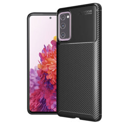 Husa Samsung Galaxy S20 FE 5G Techsuit CarbonFiber, negru