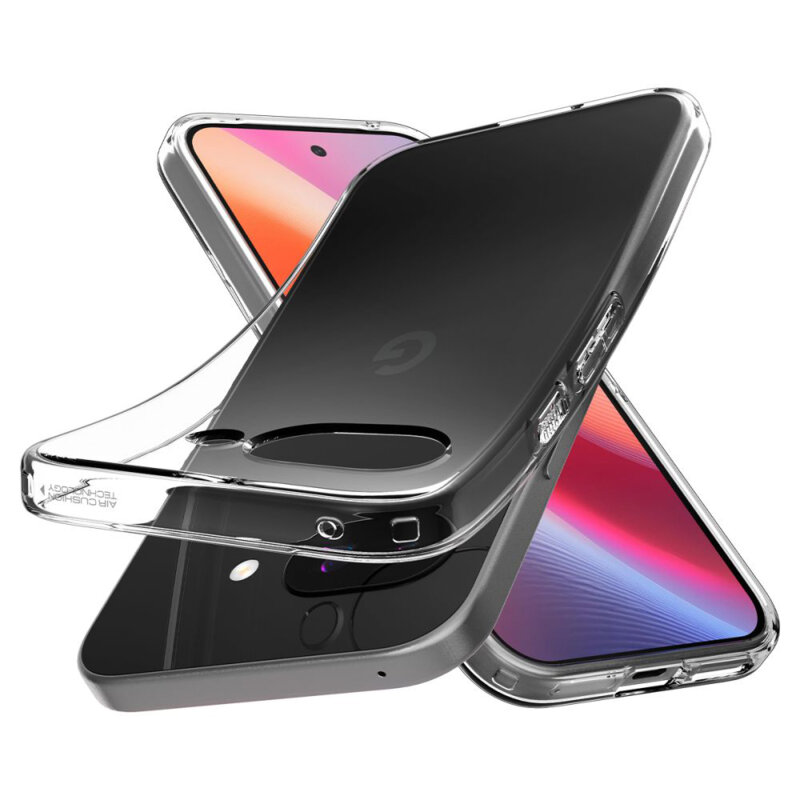 Husa Google Pixel 9a Spigen Crystal Flex, transparenta