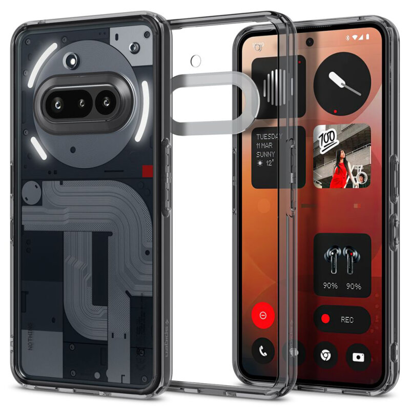 Husa Nothing Phone (3a) Spigen Ultra Hybrid, gri