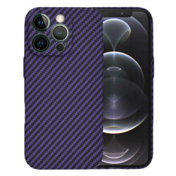 Husa iPhone 12 Pro Techsuit Carbonite FiberShell, mov