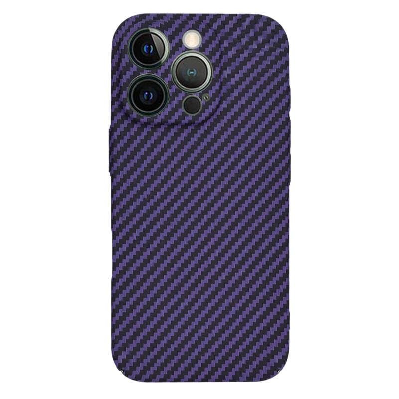 Husa iPhone 12 Pro Techsuit Carbonite FiberShell, mov