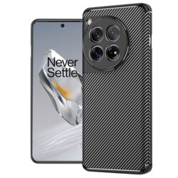 Husa OnePlus 12 Techsuit CarbonFiber, negru