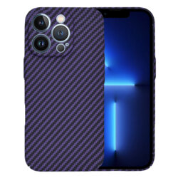 Husa iPhone 13 Pro Max Techsuit Carbonite FiberShell, mov