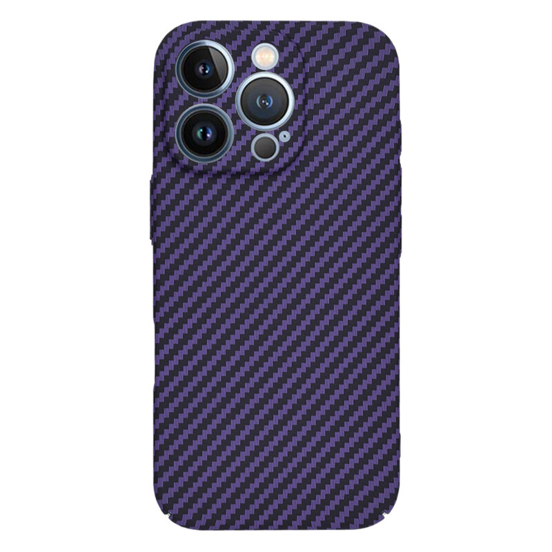 Husa iPhone 13 Pro Max Techsuit Carbonite FiberShell, mov