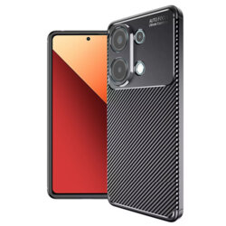 Husa Xiaomi Redmi Note 13 Pro 4G Techsuit CarbonFiber, negru